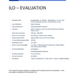 Image of front cover of ILO Evaluation 2015