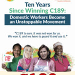 Image of report on Ten Years Since Winning C189: Domestic Workers Become an Unstoppable Movement WIEGO