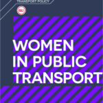 Image of the front cover of a piece in the ITF's People's Public Transport Policy report - Women in Public Transport