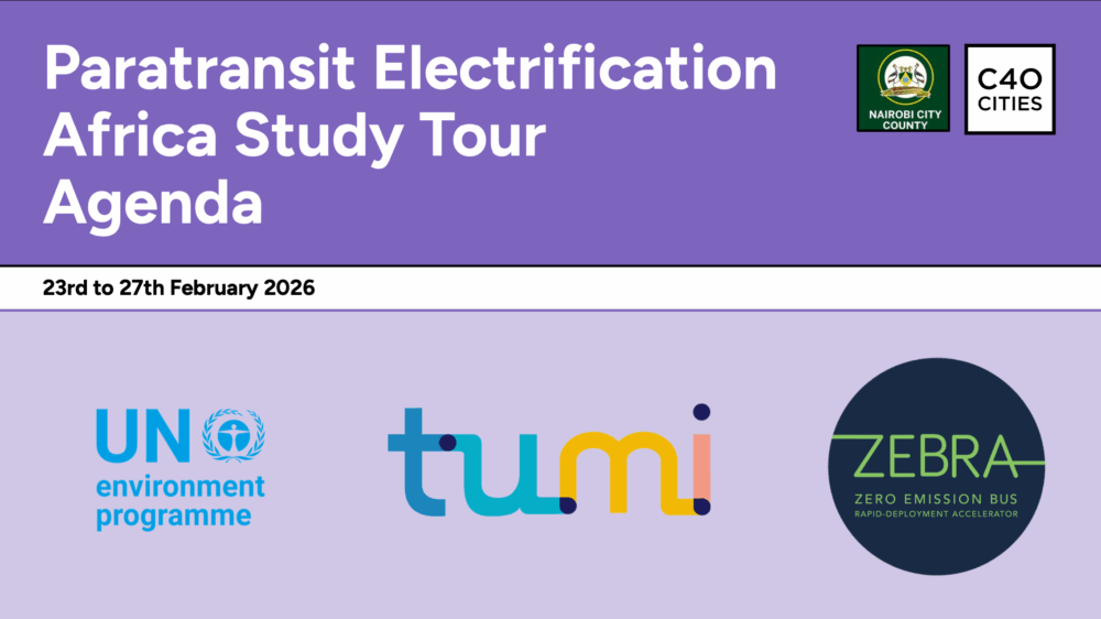 Electrifying Informal Transport: Putting Workers at the Centre of the Transition